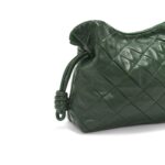 LOEWE FLAMENCO CLUTCH BAG IN PLEATED LAMBSKIN