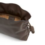 LOEWE MINI FLAMENCO CLUTCH BAG IN CALFSKIN NAPPA