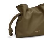 LOEWE MINI FLAMENCO CLUTCH BAG IN CALFSKIN NAPPA