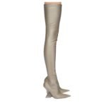 THE ATTICO ''CHEOPE'' GREY THIGH HIGH
