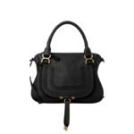 CHLOE MARCIE DOUBLE CARRY BAG BLACK