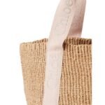 CHLOE LARGE WOODY BASKET BLUSHY BEIGE