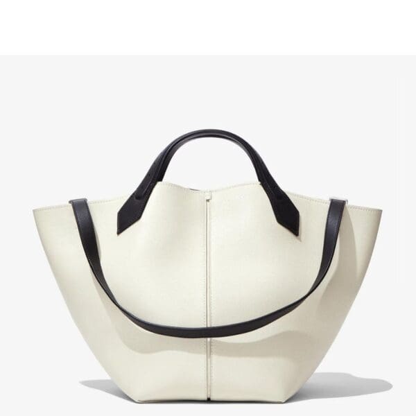PROENZA LARGE CHELSEA TOTE IVORY BLACK