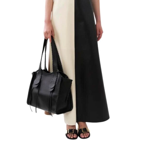 CHLOE MEDIUM MONY TOTE BAG BLACK - Image 5