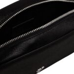 AMI PARIS PARIS CAMERA BAG IN BLACK