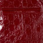 GUCCI GG EMBOSSED SHINY LEATHER