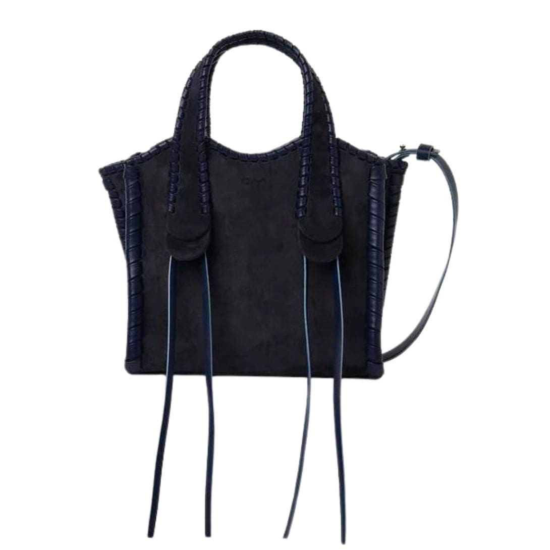 CHLOE SMALL MONY TOTE BAG MIDNIGHT BLUE