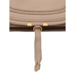 CHLOE MARCIE LARGE DOUBLE CARRY BAG FLORAL GREY