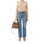 CHLOE MARCIE BUCKET BAG DARK NUT