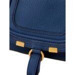 CHLOE MARCIE MINI DOUBLE CARRY BAG DEEP DENIM