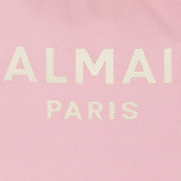 BALMAIN CANVAS AND LEATHER B-ARMY GROCERY BAG - Image 2