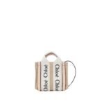 WOODY NANO TOTE CEMENT PINK