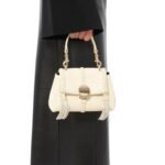 CHLOE PENELOPE MINI SOFT SHOULDER BAG MISTY IVORY