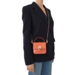 CHLOE PENELOPE MICRO FLAP BAG TAWNY ORANGE