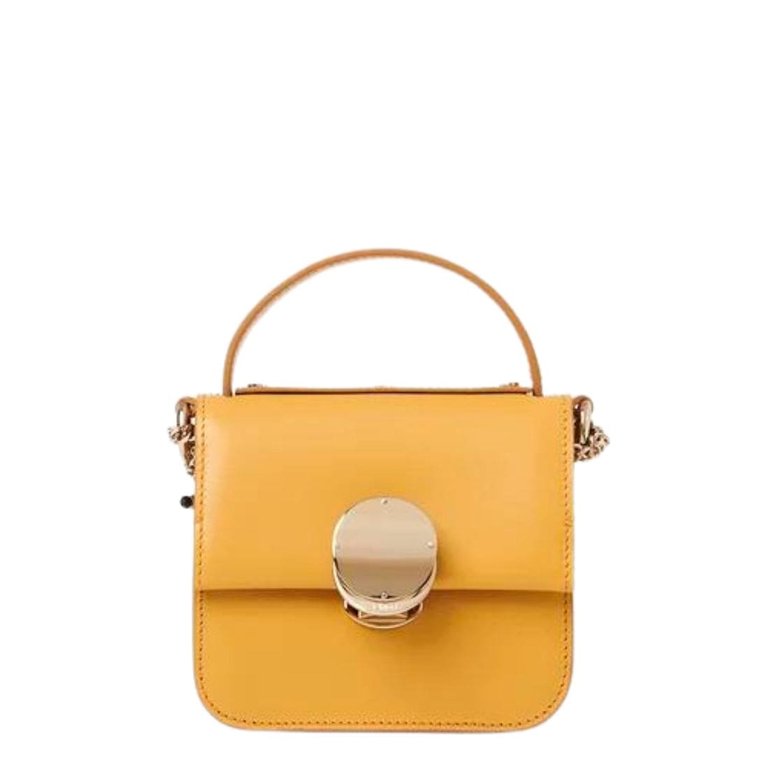 CHLOE PENELOPE MICRO FLAP BAG HONEY GOLD