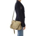 CHLOE MARCIE SMALL DOUBLE CARRY BAG POTTERY GREEN