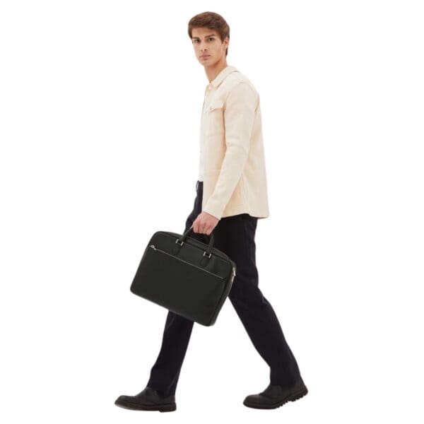 VALEXTRA AVIETTA BRIEFCASE WITH ZIP 24H