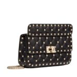 VALENTINO GARAVANI SMALL NAPPA ROCKSTUD SPIKE BAG