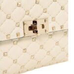 vvVALENTINO GARAVANI MEDIUM NAPPA ROCKSTUD SPIKE BAG