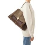 CHLOE PENELOPE LARGE SOFT SHOULDER BAG YELLOW MULTICOLOUR