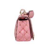 VALENTINO GARAVANI ROCKSTUD SPIKE CALFSKIN SHOULDER BAG