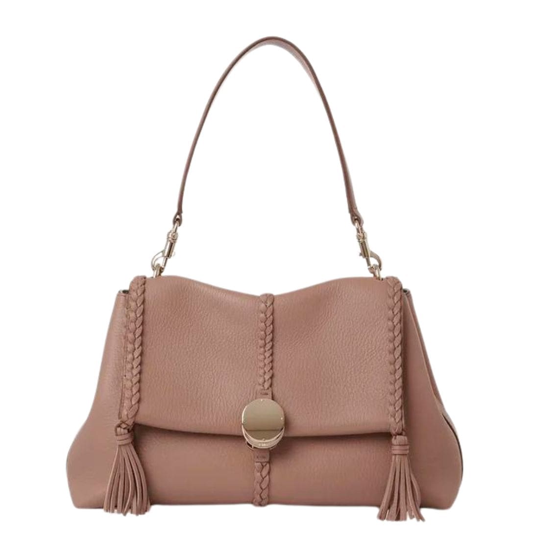 CHLOE PENELOPE MEDIUM SOFT SHOULDER BAG WOODROSE