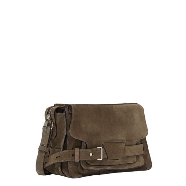 PROENZA BEACON SADDLE BAG IN SUEDE TEAK