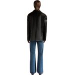 BALLY JACKET IN BLACK LEATHER