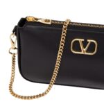 VALENTINO GARAVANI MINI VLOGO SIGNATURE CALFSKIN CROSSBODY BAG