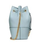 VALENTINO GARAVANI MINI BUCKET BAG IN NAPPA WITH VLOGO SIGNATURE CHAIN