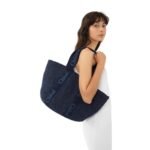 CHLOE LARGE WOODY BASKET DENIM