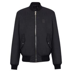 BALMAIN PB NYLON BOMBER JACKET