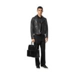 VERSACE LEATHER BIKER JACKET
