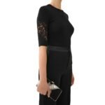 CHLOE MET GALA CLUTCH BLACK