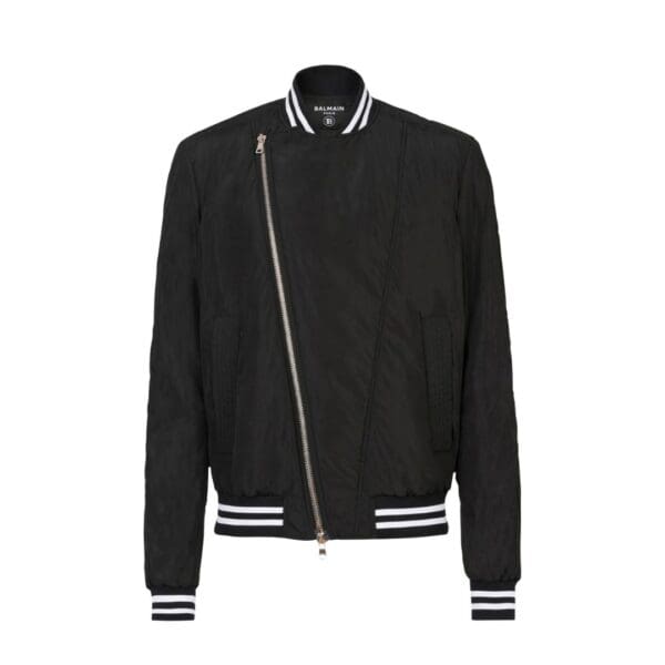 BALMAIN NYLON BOMBER JACKET