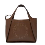 STELLA MCCARTNEY LOGO CROSSBODY TOTE BAG