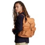 RALPH LAUREN HERITAGE LEATHER BACKPACK