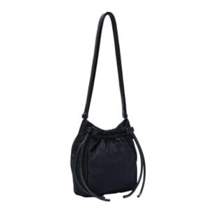 PROENZA DRAWSTRING POUCH IN NYLON BLACK