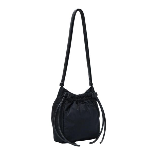 PROENZA DRAWSTRING POUCH IN NYLON BLACK