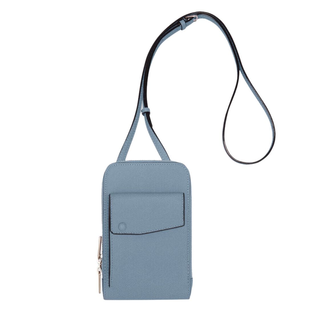 VALEXTRA CROSSBODY PHONE CASE