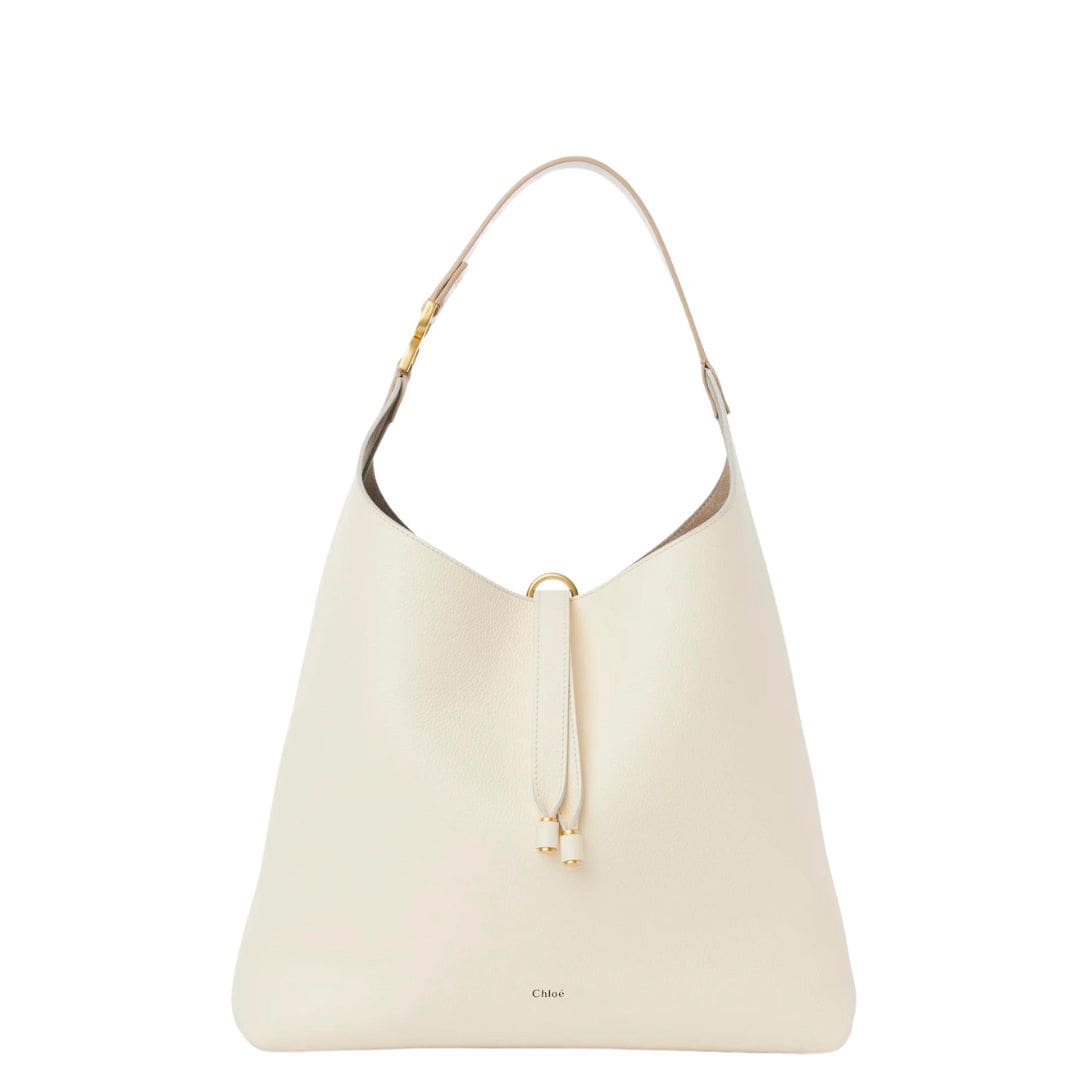 CHLOE MARCIE HOBO BAG MISTY IVORY