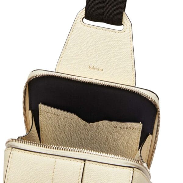VALEXTRA V-LINE ONE SHOULDER MINI BACKPACK