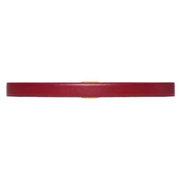 GUCCI BELT WITH ROUND INTERLOCKING G IN BLACK