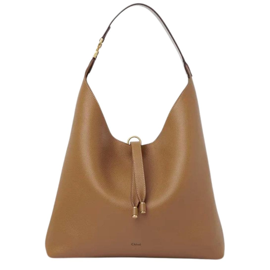 CHLOE MARCIE HOBO BAG POTTERY BROWN