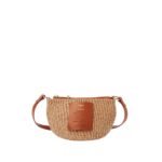 CHLOÉ ZIPPERED MINI BASKET CARAMEL