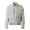 mackage chance spread collar leather jacket