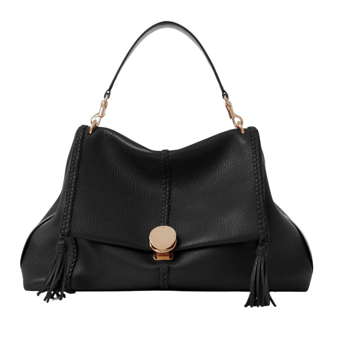 CHLOE PENELOPE LARGE SOFT SHOULDER BAG BLACK