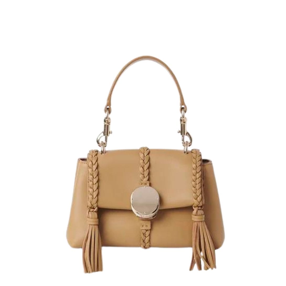 CHLOE PENELOPE MINI SOFT SHOULDER BAG CREAMY BROWN