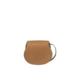 CHLOE MARCIE SMALL SADDLE BAG POTTERY BROWN