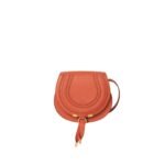 CHLOE MARCIE SMALL SADDLE BAG TAWNY ORANGE